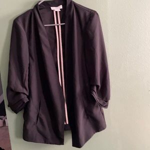 Black blazer jacket